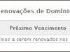 Renovação de Domínios (customização)
