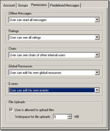 Desabilitar Configurações Desabilitar Configurações