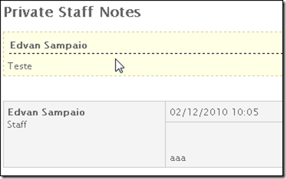 Notas Admin