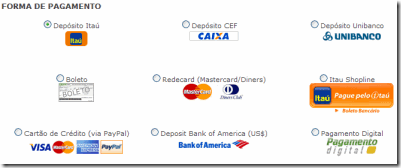 Formas de Pagamento Centralizado