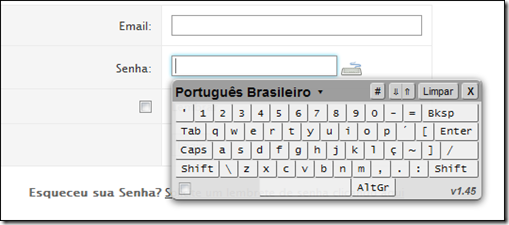 Teclado Virtual